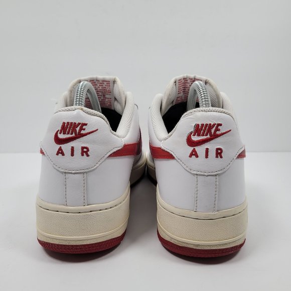 Nike Air Force 1 '07 2008 Low 'Varsity Red' Men's Shoes 315122-163 US Size 9 - Picture 4 of 8